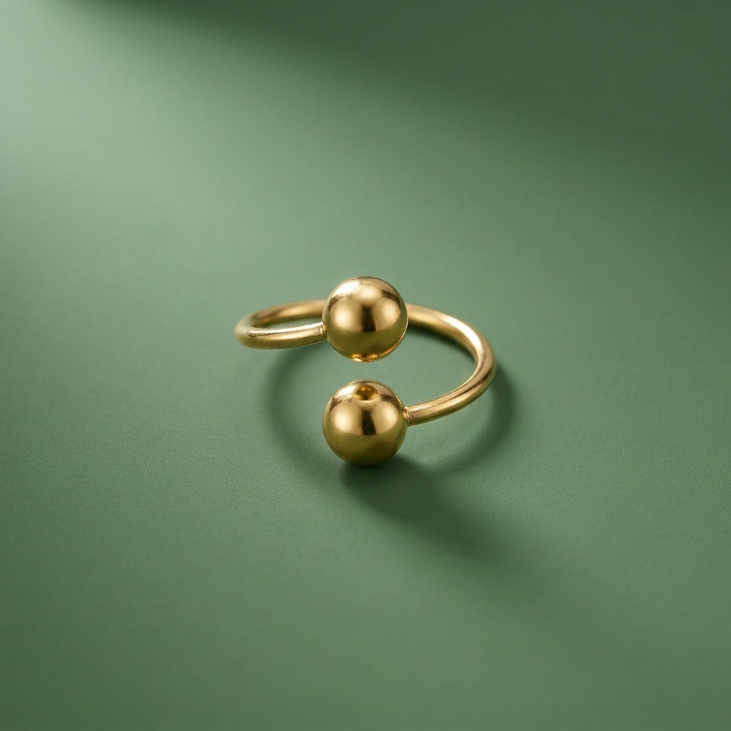 Bague Orbia - Acier Inoxydable
