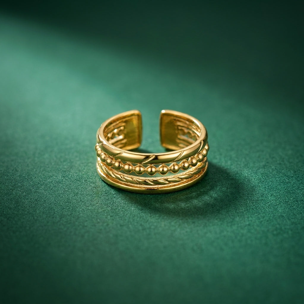 Bague Sienna - Acier Inoxydable