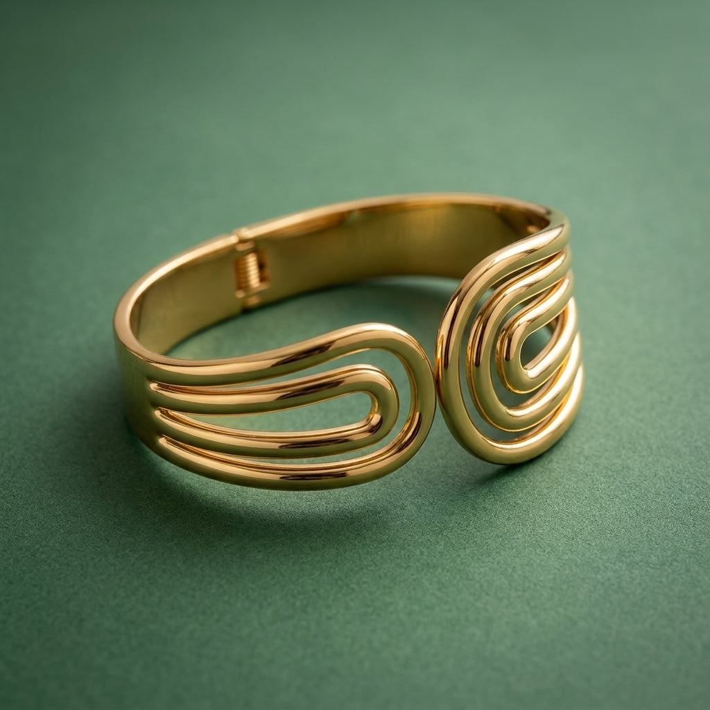 Bracelet Onda - Acier Inoxydable