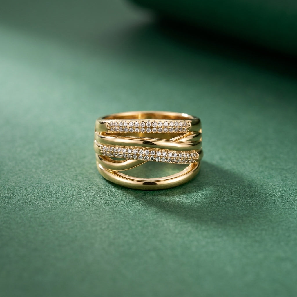 Bague Sinfonia - plaqué Or OR