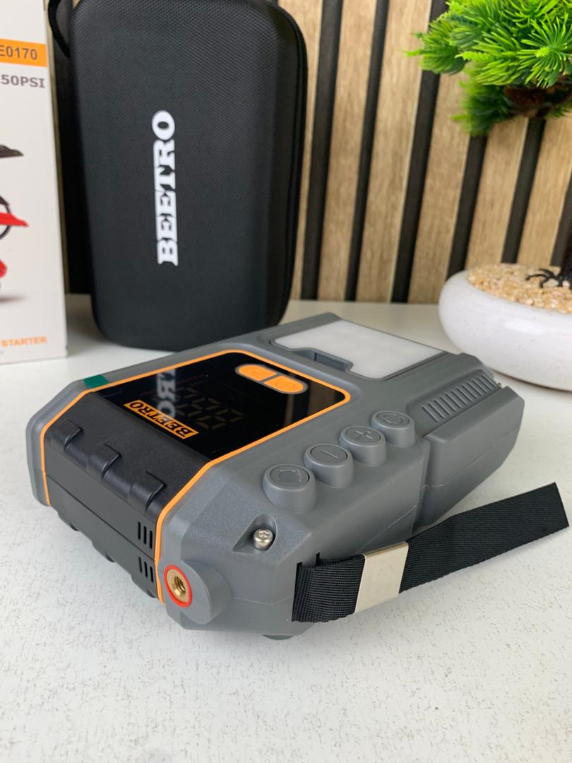 Booster Batterie 23800mAh avec gonfleur de pneu LED Light Beetro BE170 – جهاز تعزيز البطارية مع نافخ عجلات 4في1