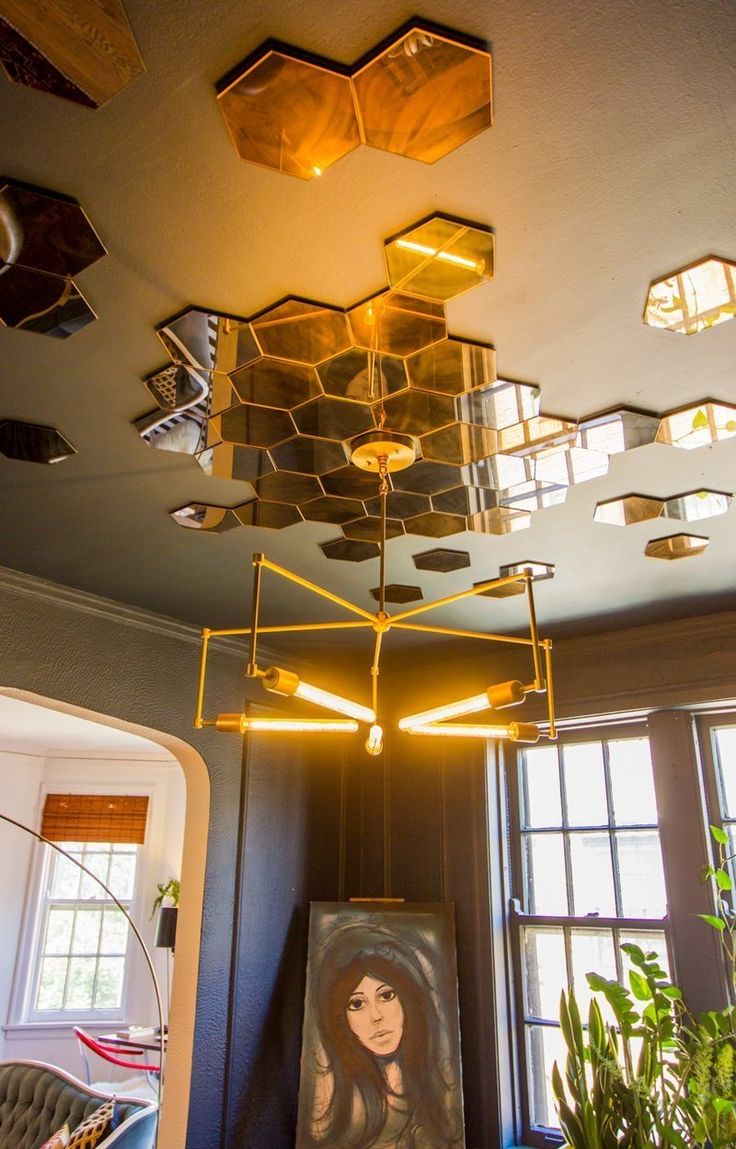 DECORATION MURALE HEXAGONAL PACK 10PCS DM004