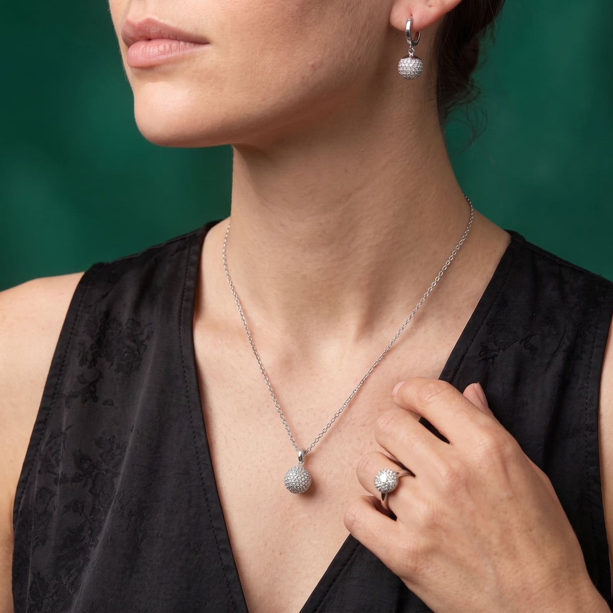 Parure Nova - plaqué or / Acier Inoxydable