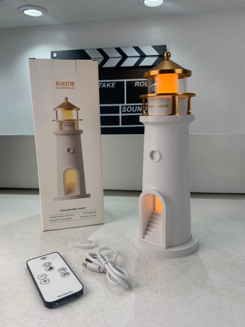 Veilleuse à Projection de Lumière de Lune avec Télécommande – جهاز عرض ضوء القمر
