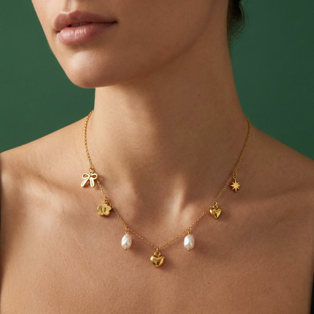 Collier Charmina – Acier inoxydable