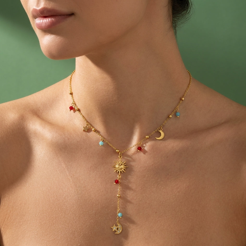Collier SOLUNA – Acier inoxydable