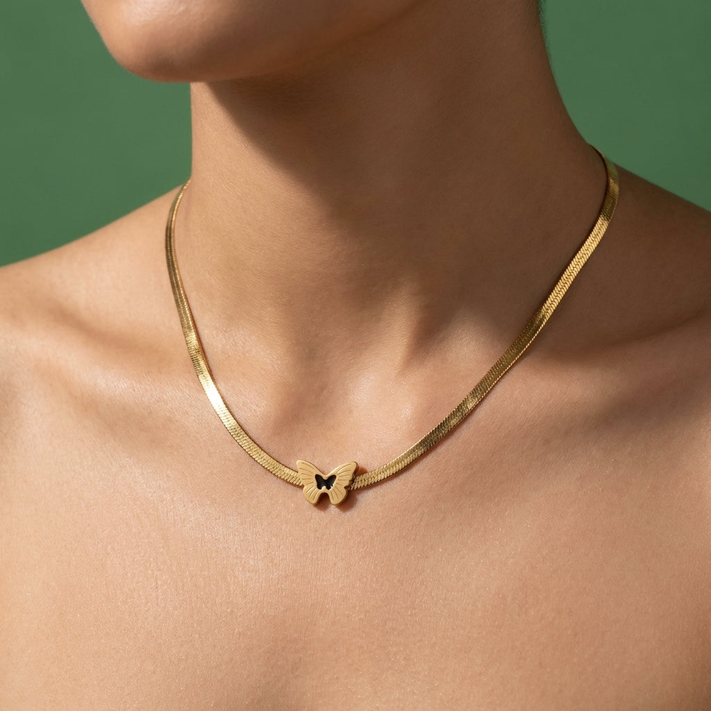 Collier Papiluxe – Acier inoxydable