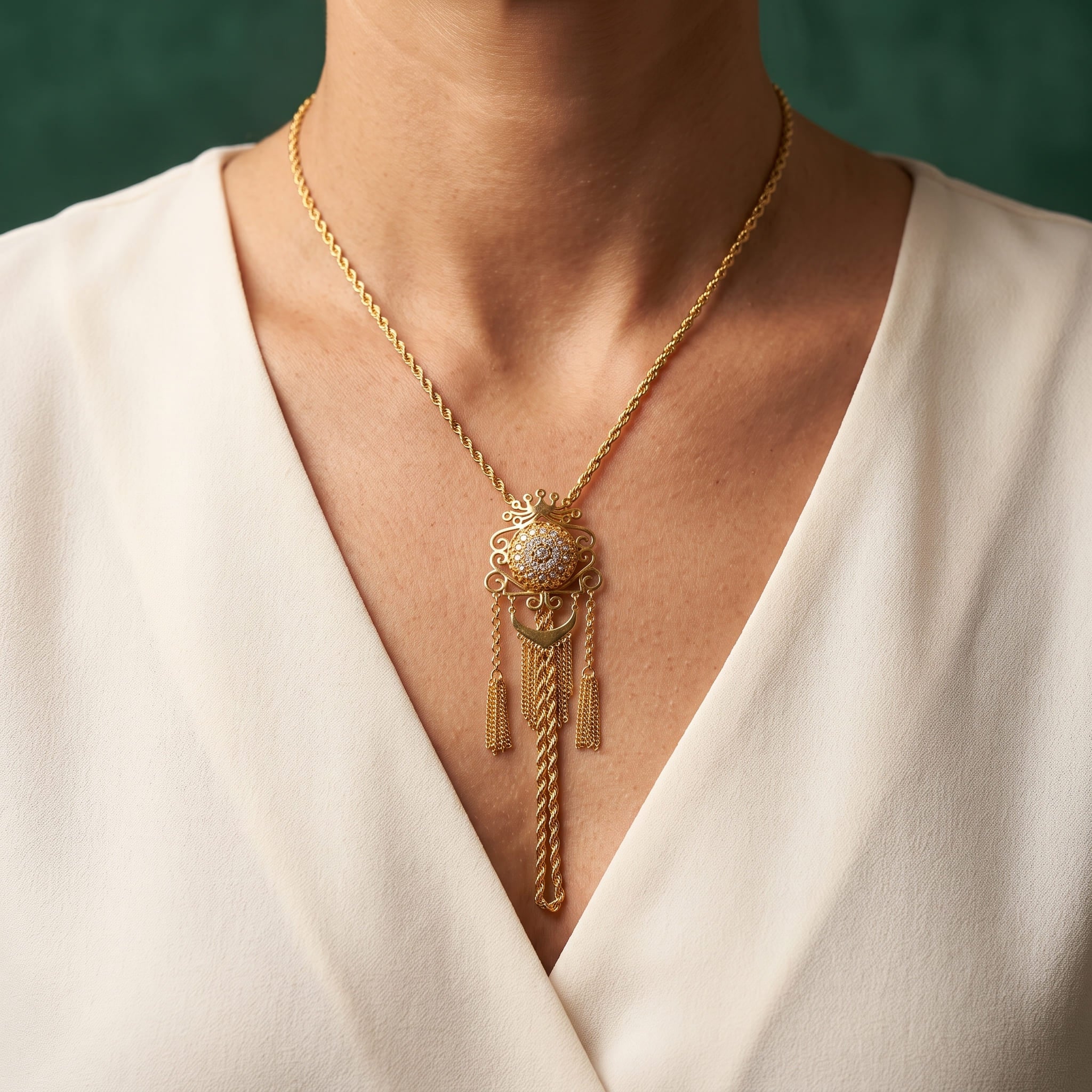 Collier Cirta - Acier Inoxydable Garantie