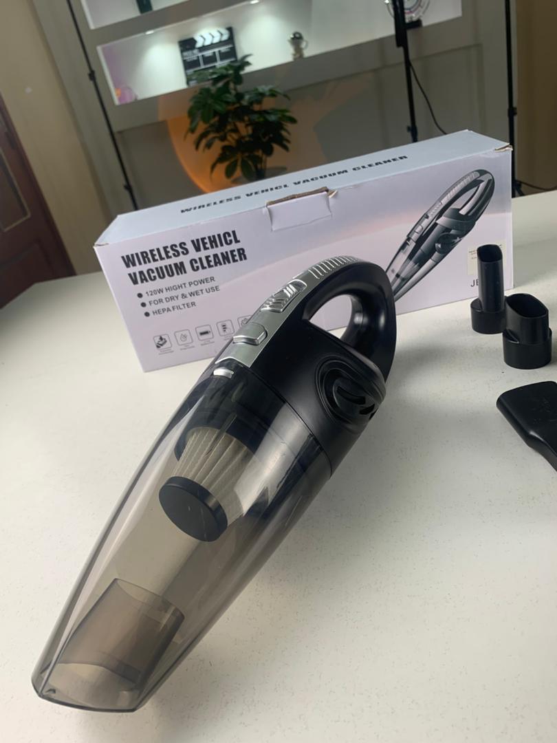 Aspirateur de voiture portable sans fil Puissance d’aspiration élevée 120W – مكنسة كهربائية لاسلكية
