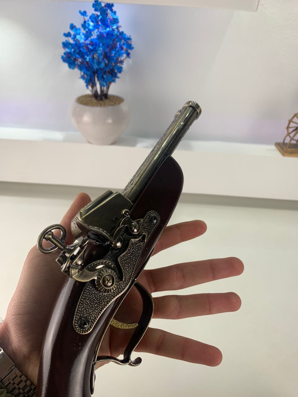 Fusil Décoratif Double Canon – بندقية كلاسيكية مزدوجة