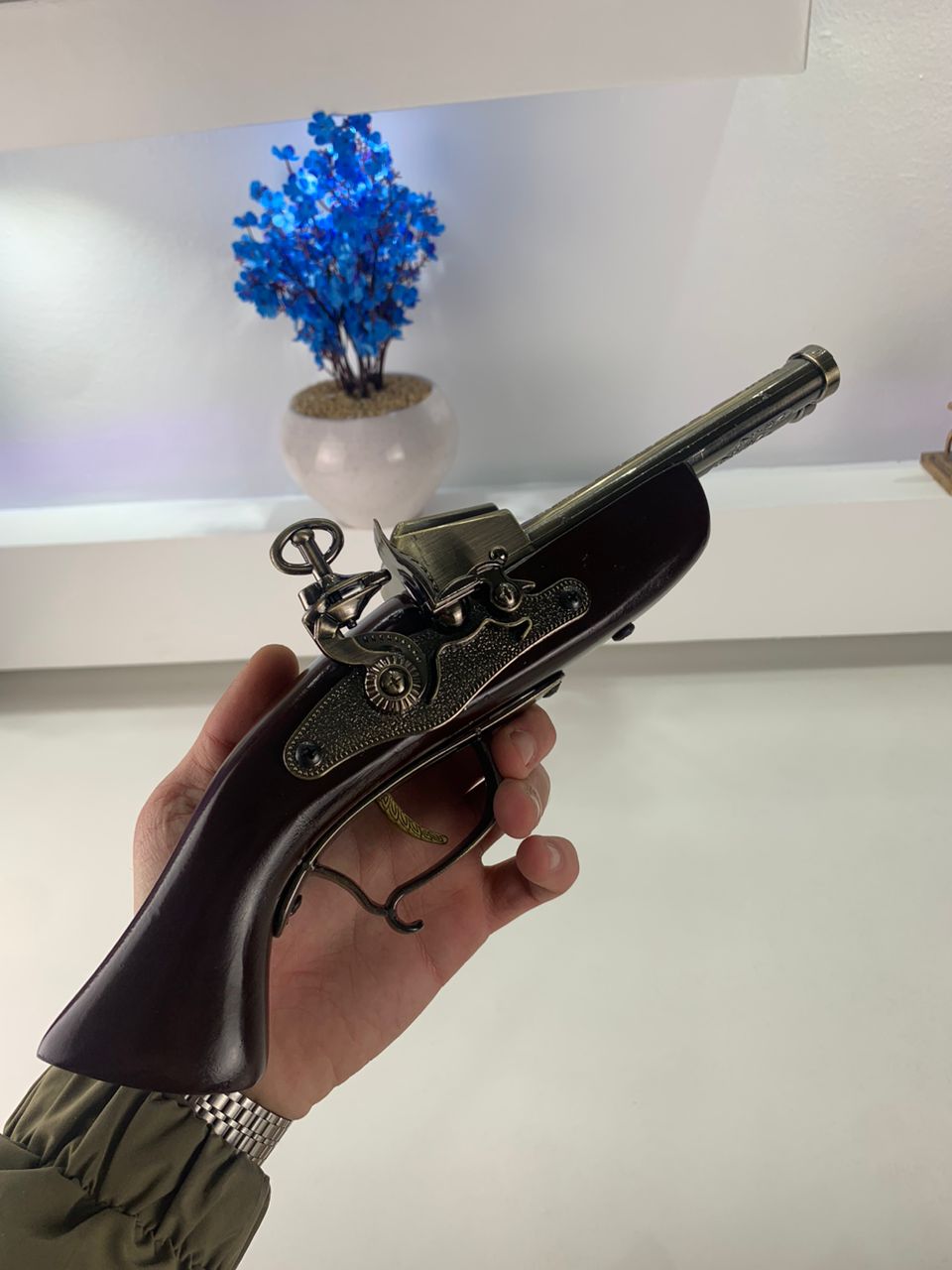 Fusil Décoratif Double Canon – بندقية كلاسيكية مزدوجة