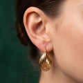 Boucles D'oreilles Allegra - Acier Inoxydable Garantie
