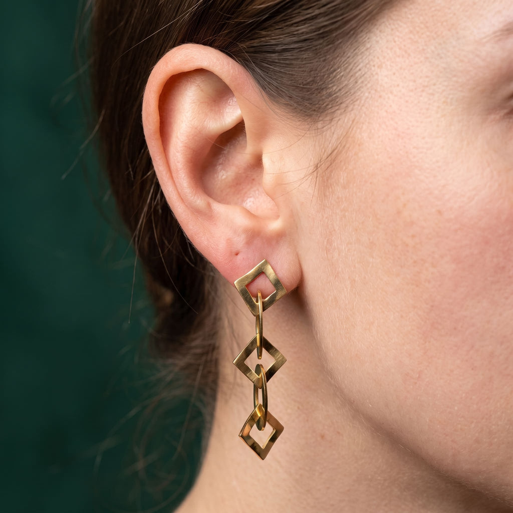 Boucles D'oreilles Siena - Acier Inoxydable Garantie