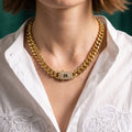 Collier Monaco - Acier Inoxydable Garantie