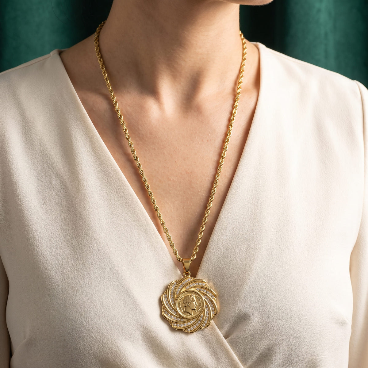 Collier Siena - Acier Inoxydable Garantie