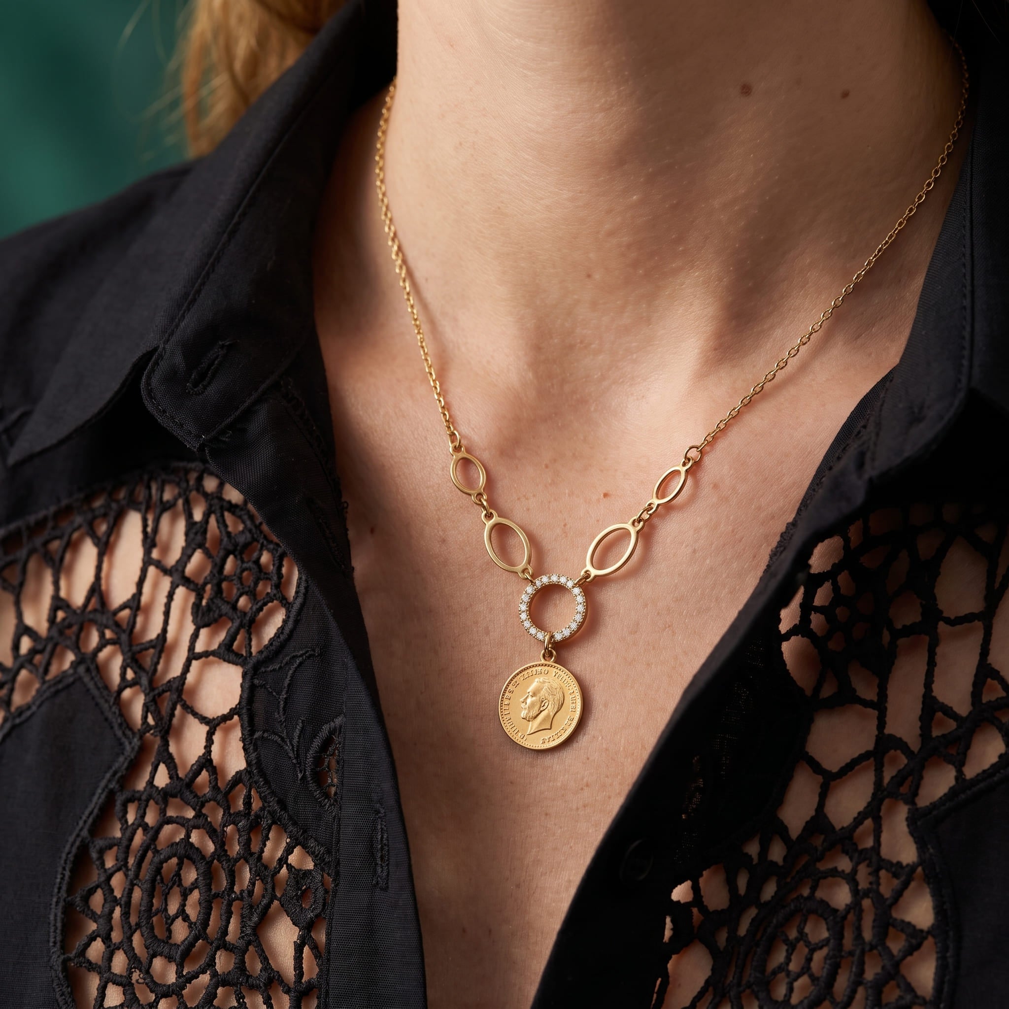 Collier Antonia - Acier Inoxydable Garantie