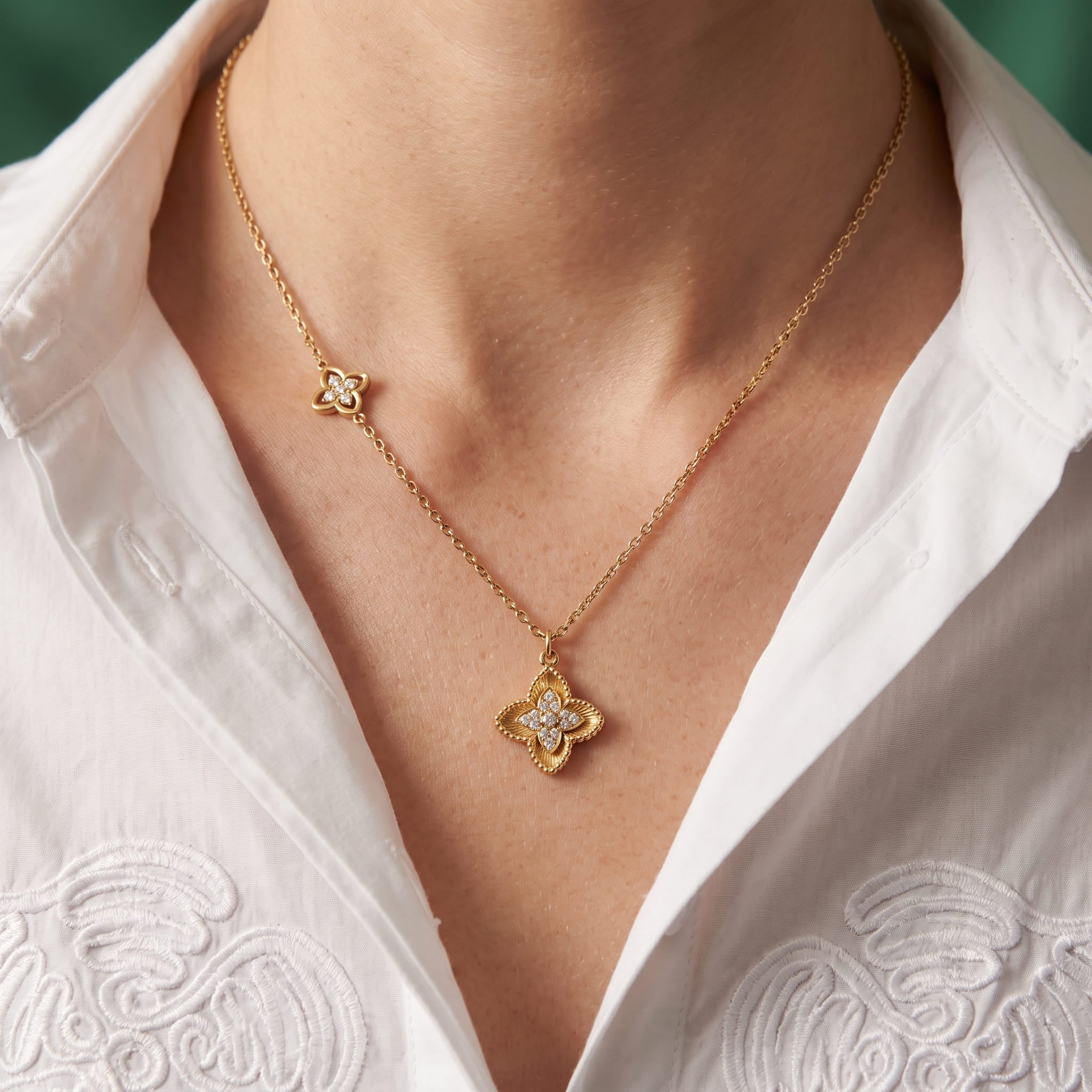 Collier Fabiola - Acier Inoxydable Garantie