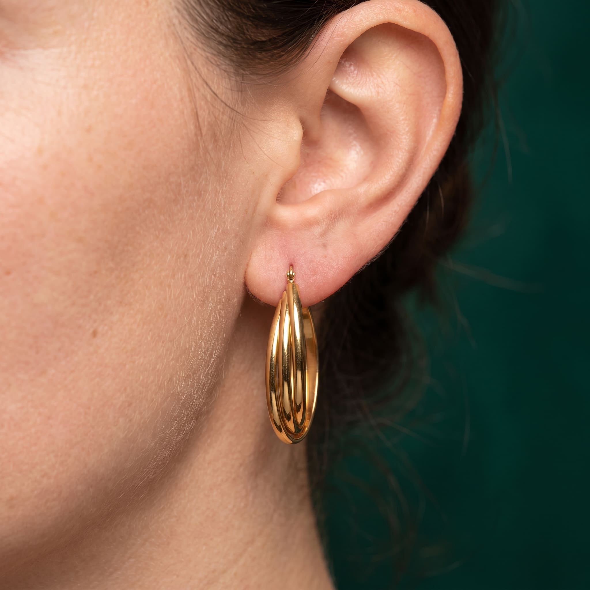 Boucles D'oreilles Amalia - Acier Inoxydable Garantie