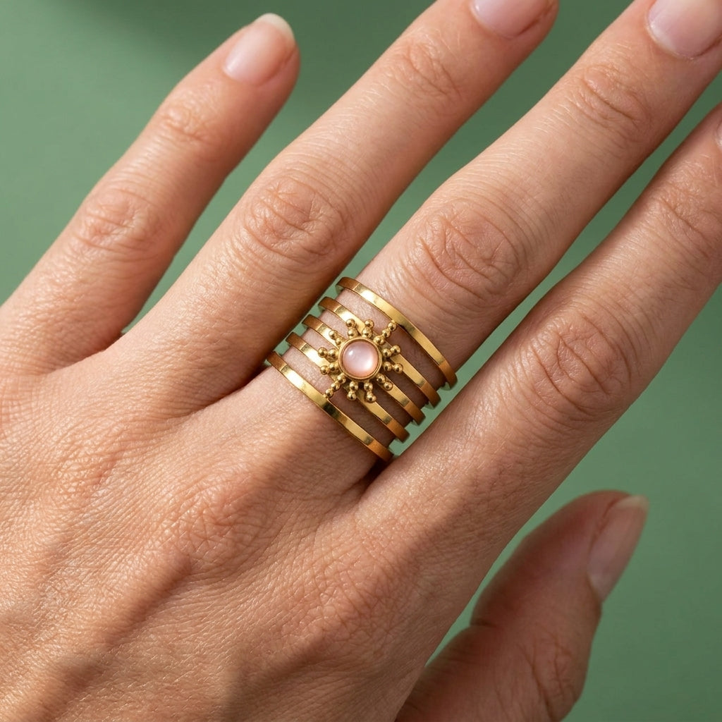 Bague Aura - Acier Inoxydable