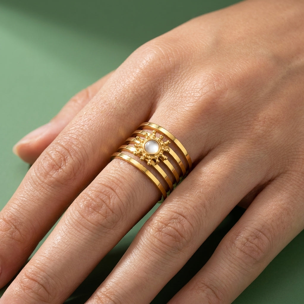 Bague Aura - Acier Inoxydable
