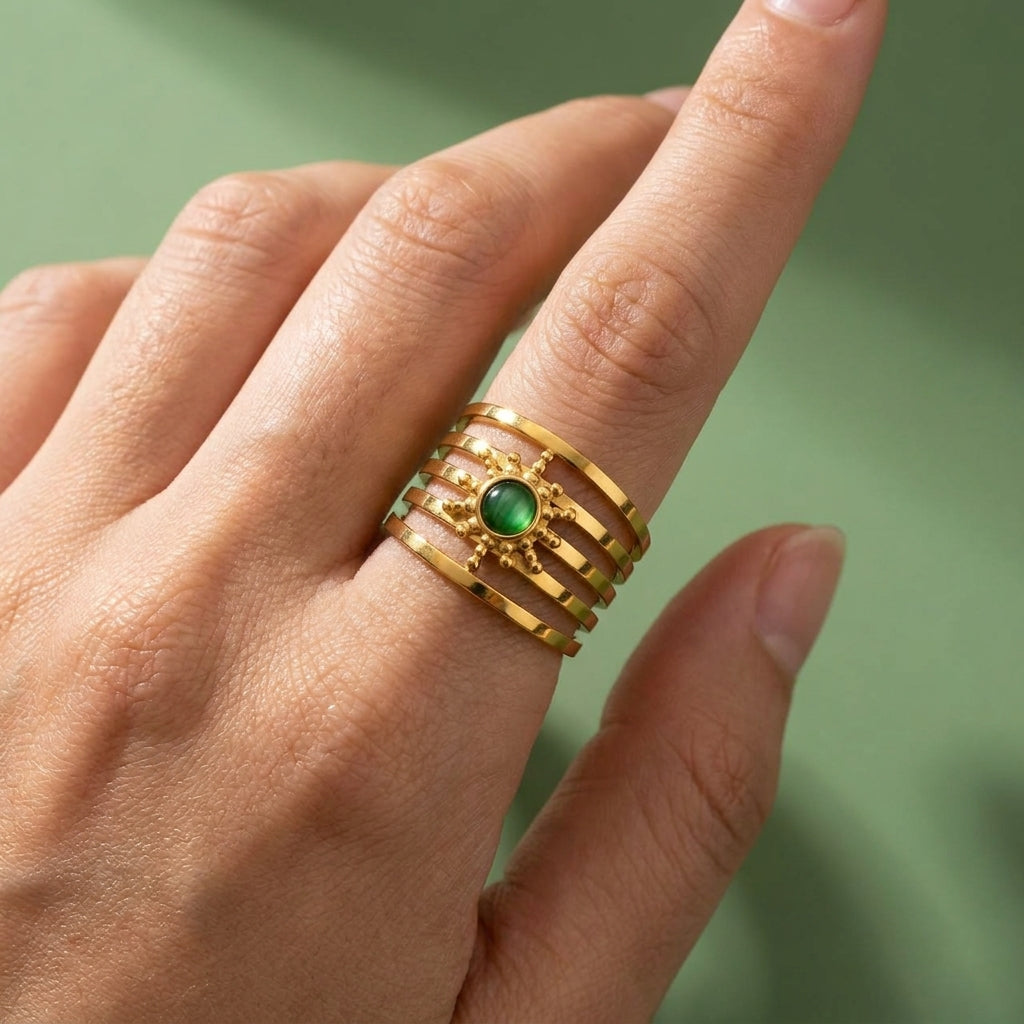 Bague Aura - Acier Inoxydable