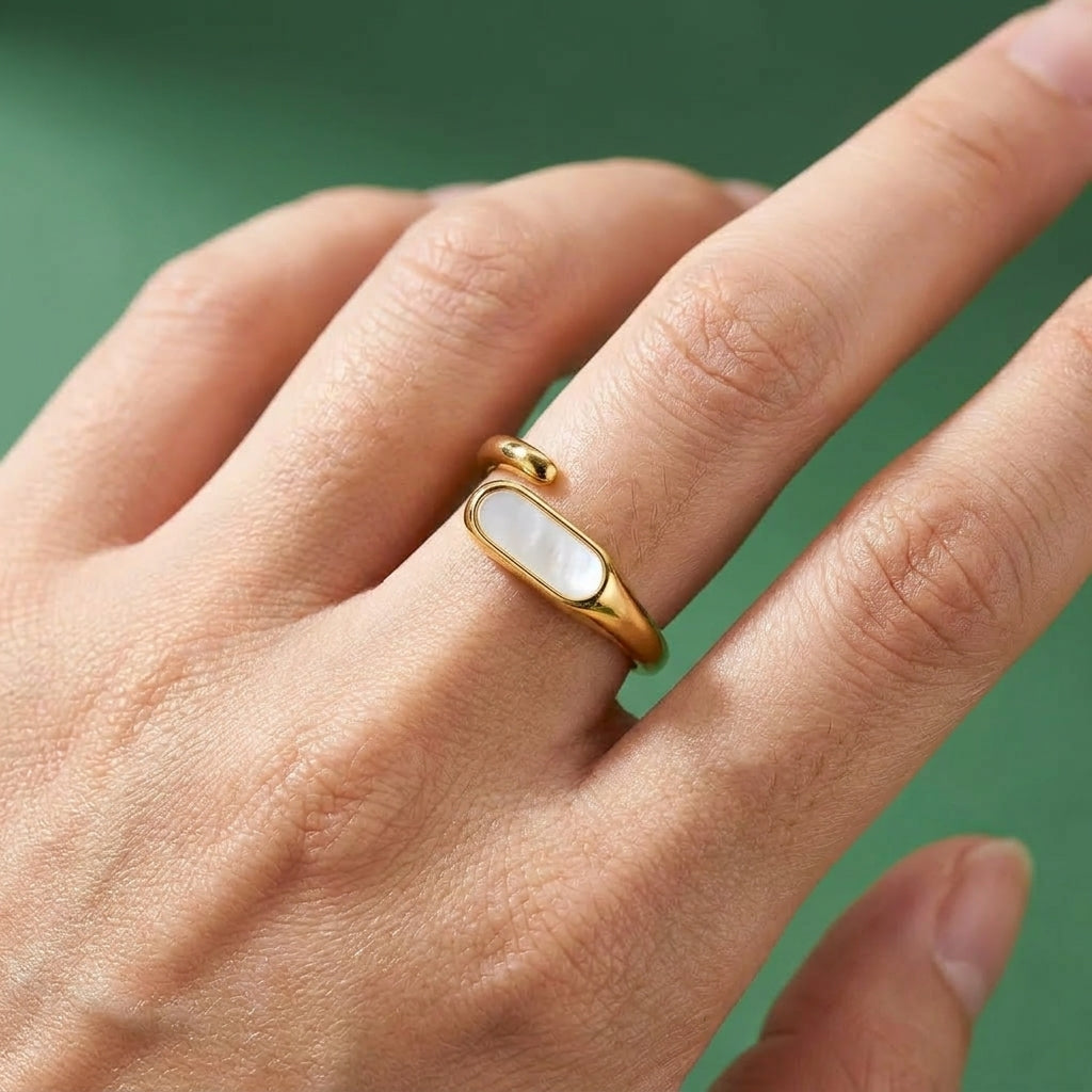 Bague Prisma - Acier Inoxydable