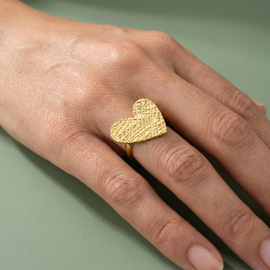 Bague Cordia - Acier Inoxydable