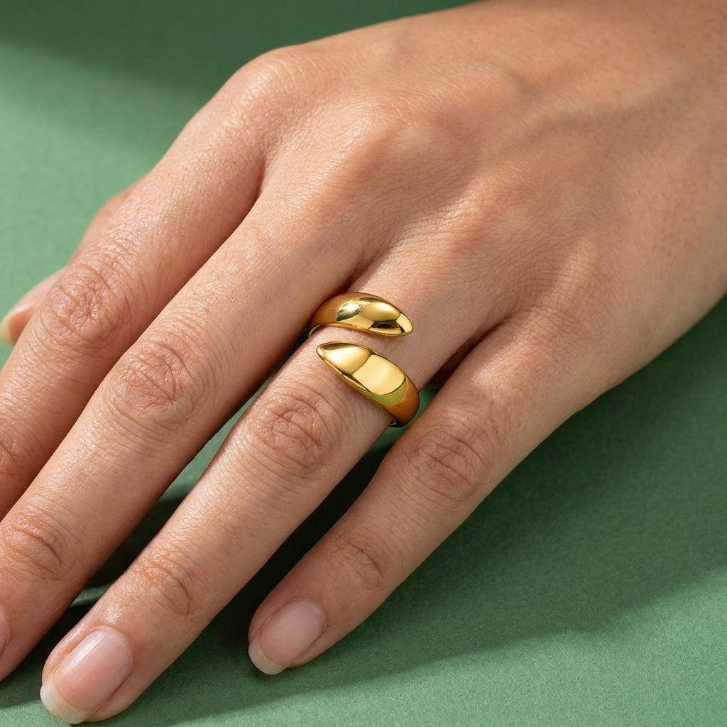 Bague Lunara - Acier Inoxydable