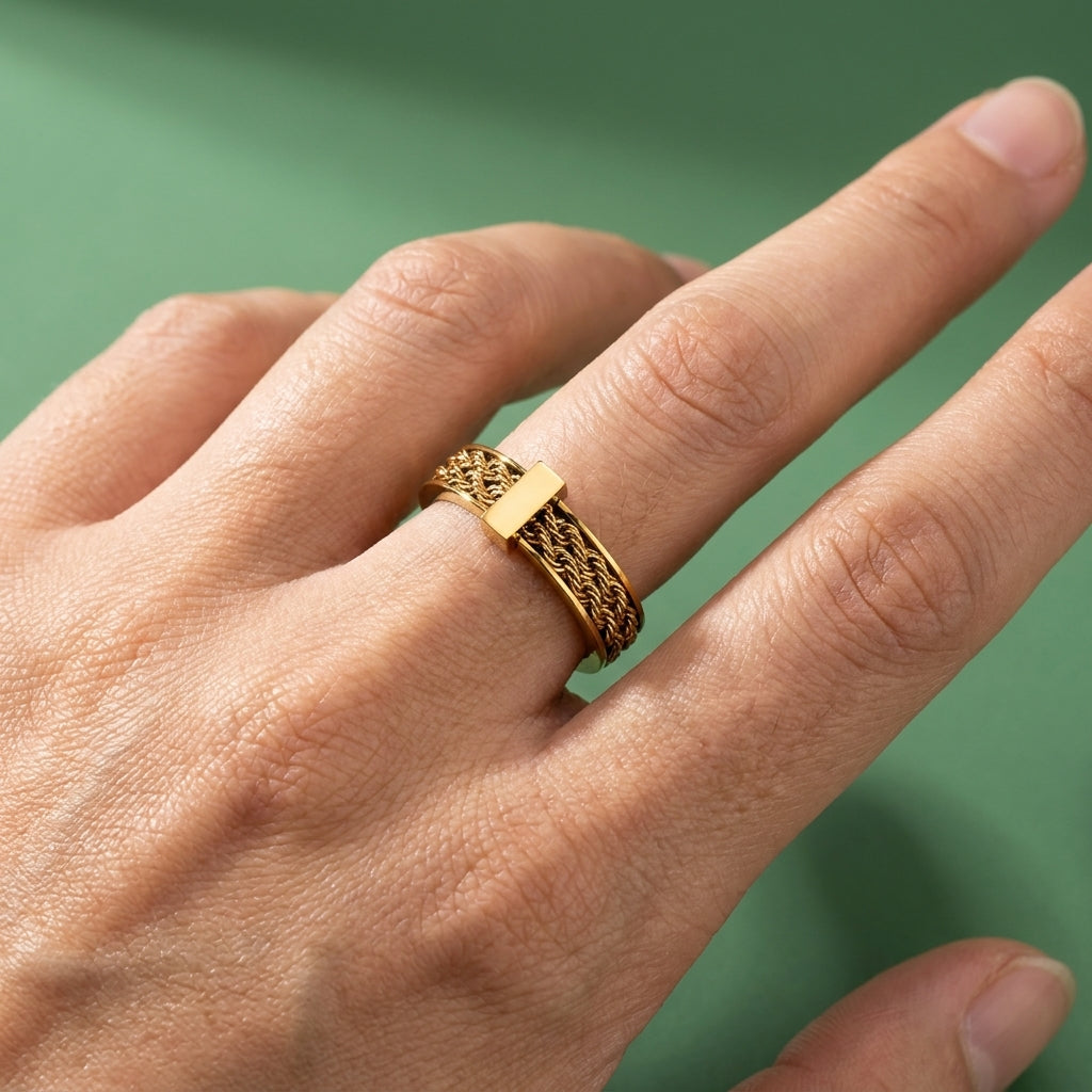 Bague Torvella - Acier Inoxydable