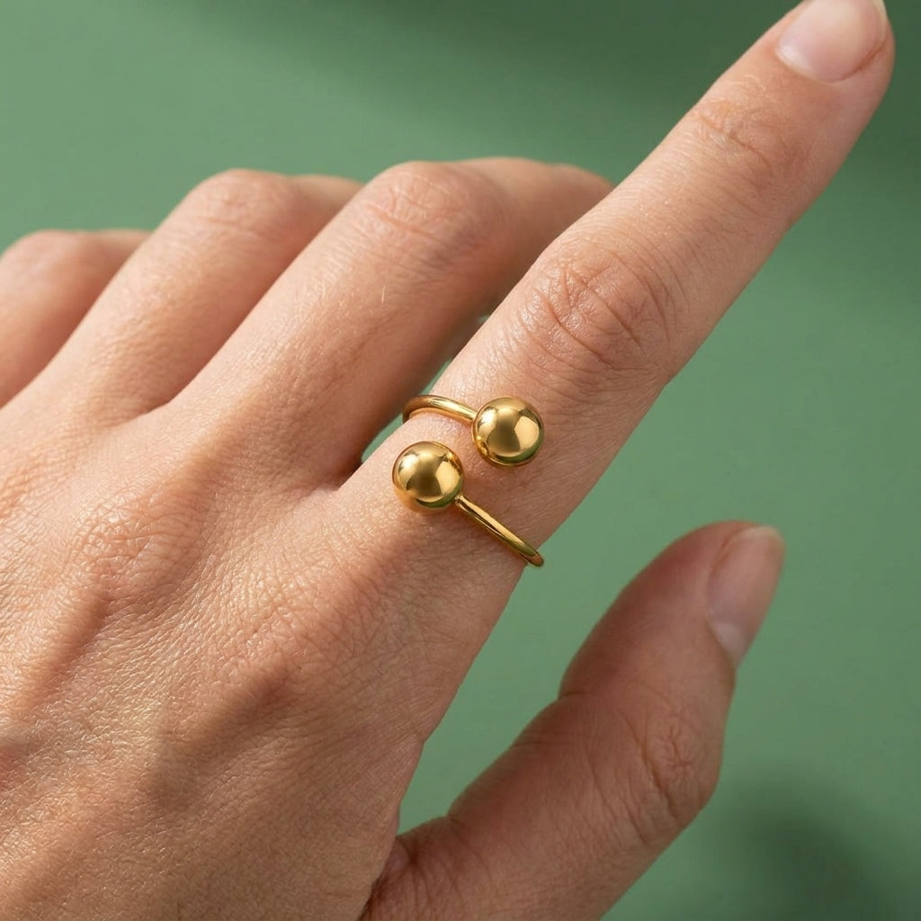 Bague Orbia - Acier Inoxydable