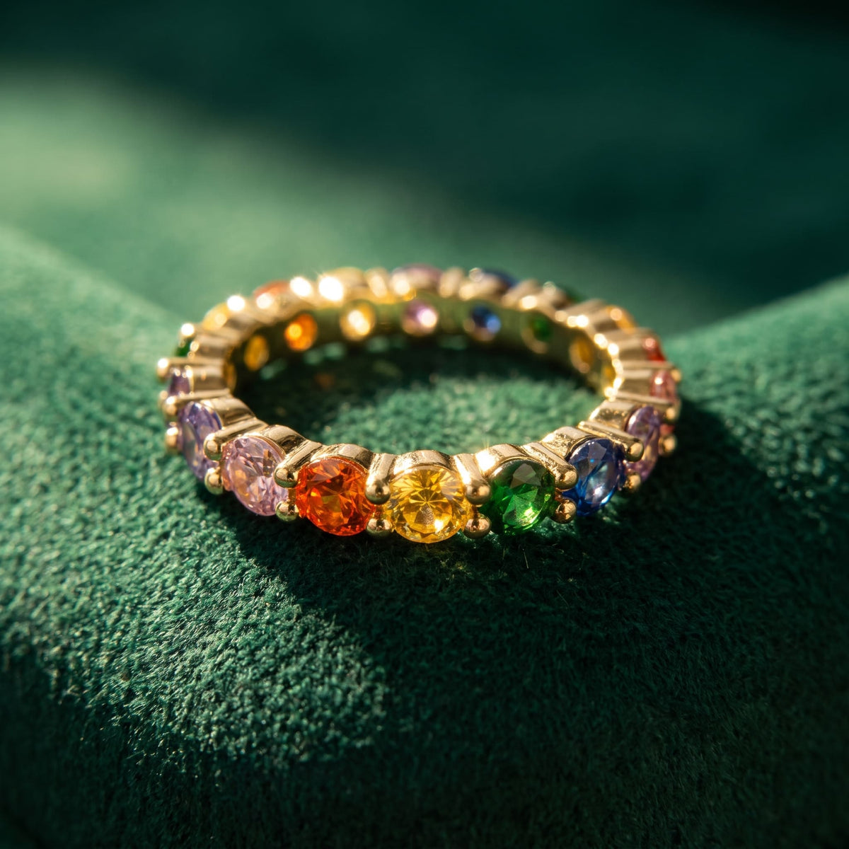 Bague Iridia - Plaqué or