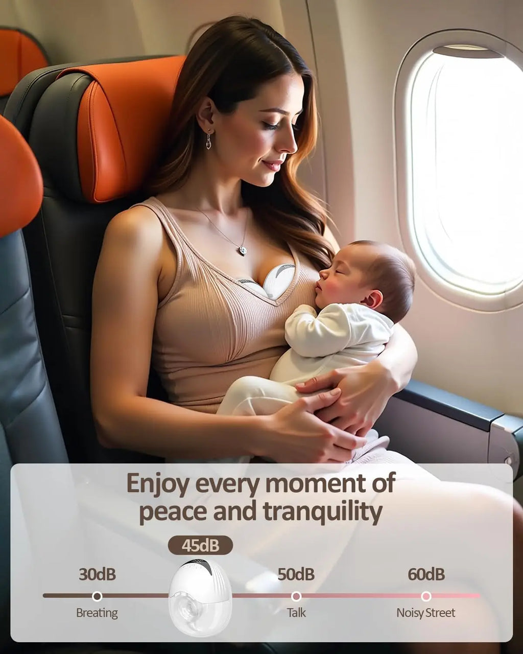 Tire-lait MY-375 portable, mains libres