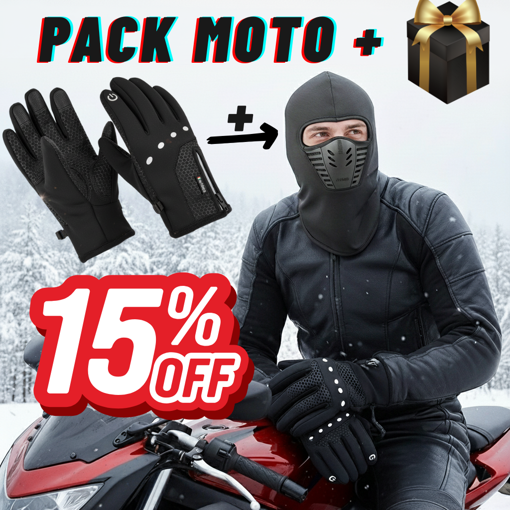 pack moto ( cagoule air flow + les gants + cadeau 🎁) PROMO!