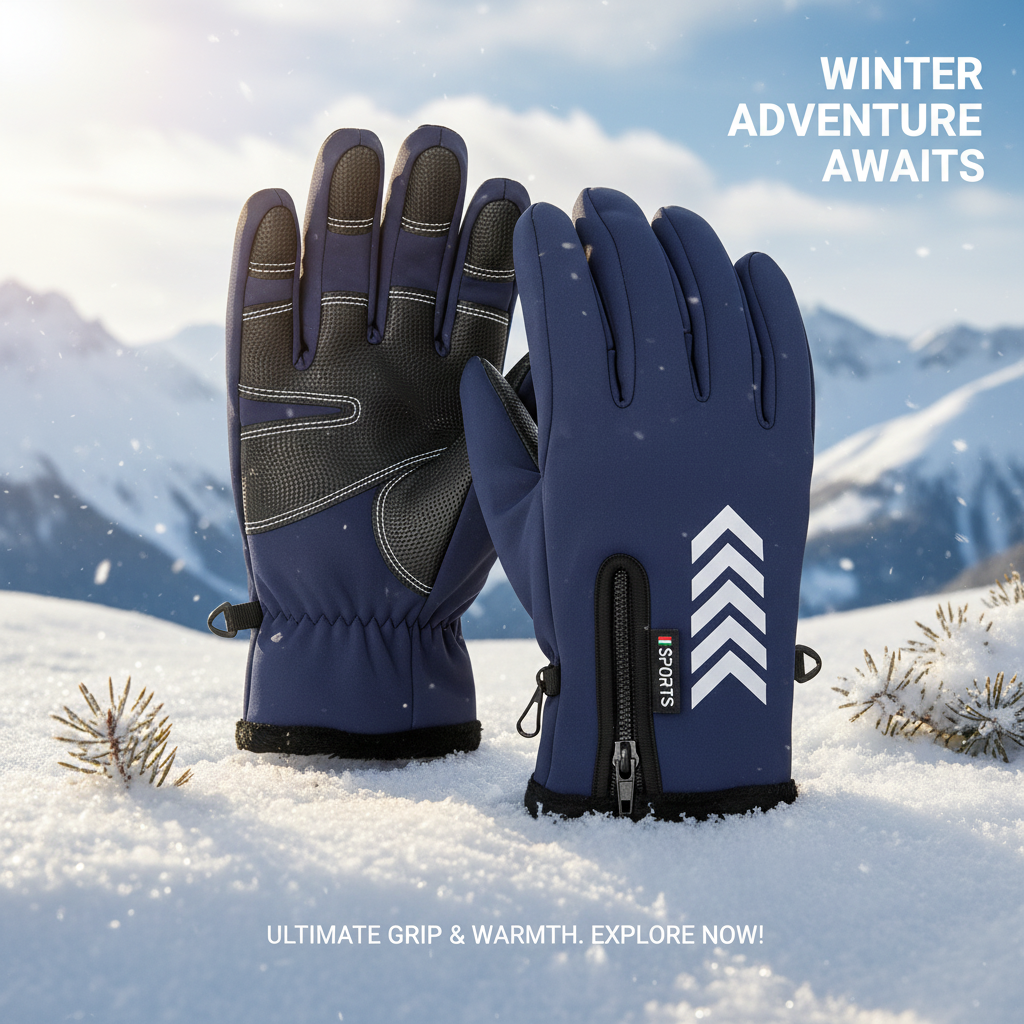 les gants tactile et thermique