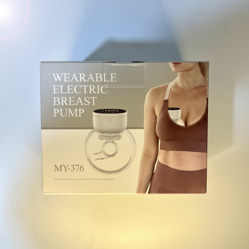 MY-376 tire-lait électrique mains libres portable tire-lait Invisible silencieux 3 Modes 9 niveaux d'aspiration capacité 180ML
