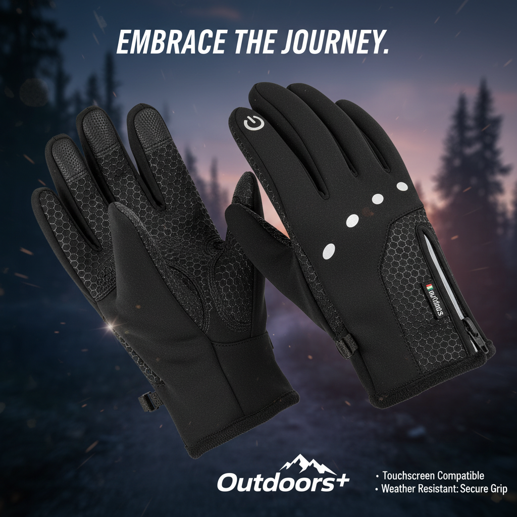 les gants thermique et tactile