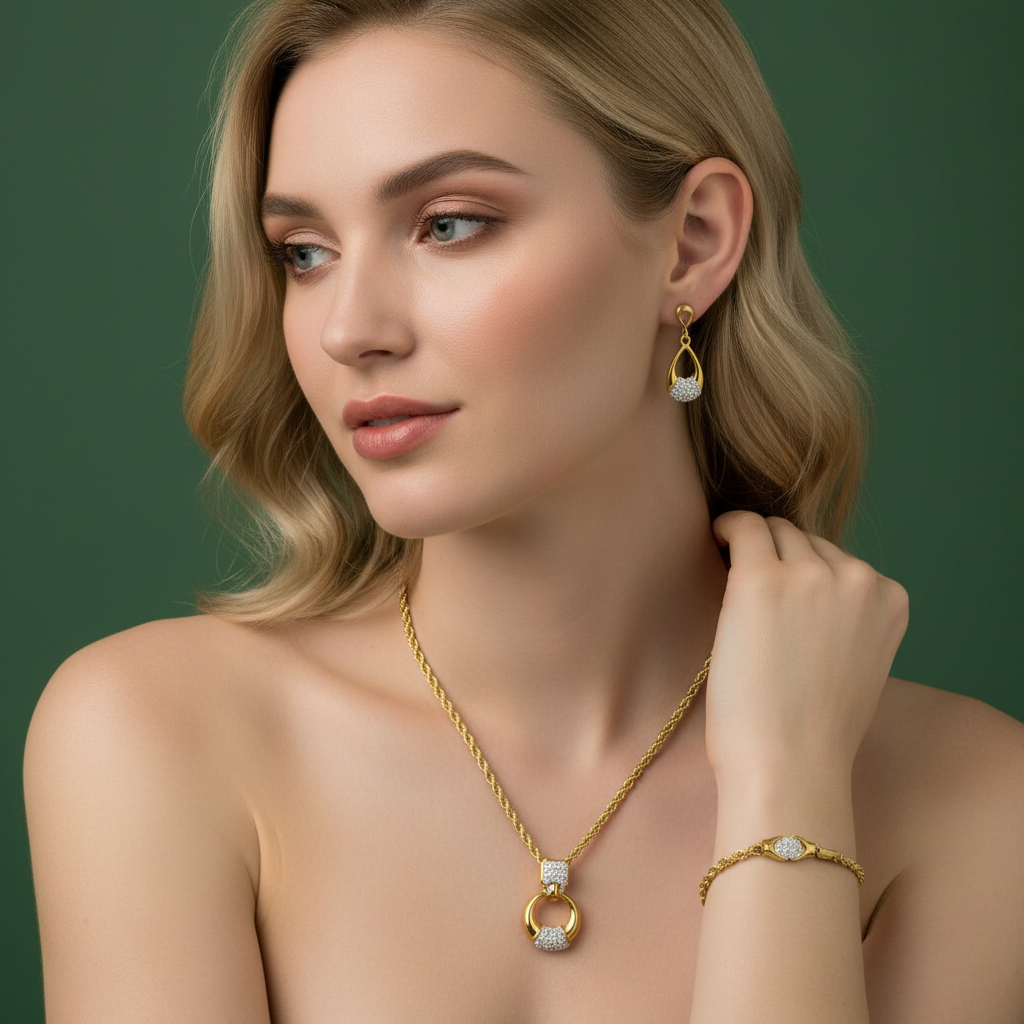 Parure Aurisia – Acier Inoxydable