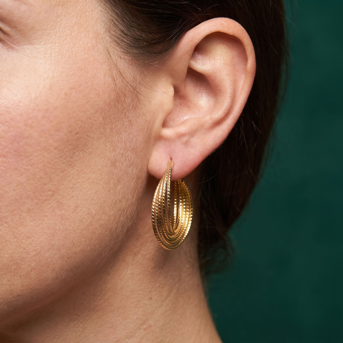 Boucles D'oreilles Clarissa - Acier Inoxydable