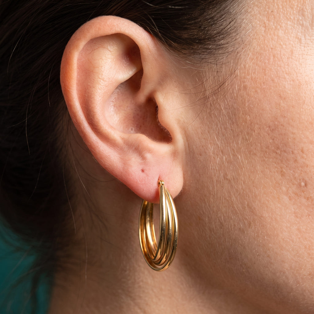 Boucles D'oreilles Amalia - Acier Inoxydable Garantie