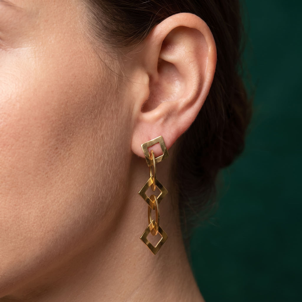Boucles D'oreilles Siena - Acier Inoxydable Garantie