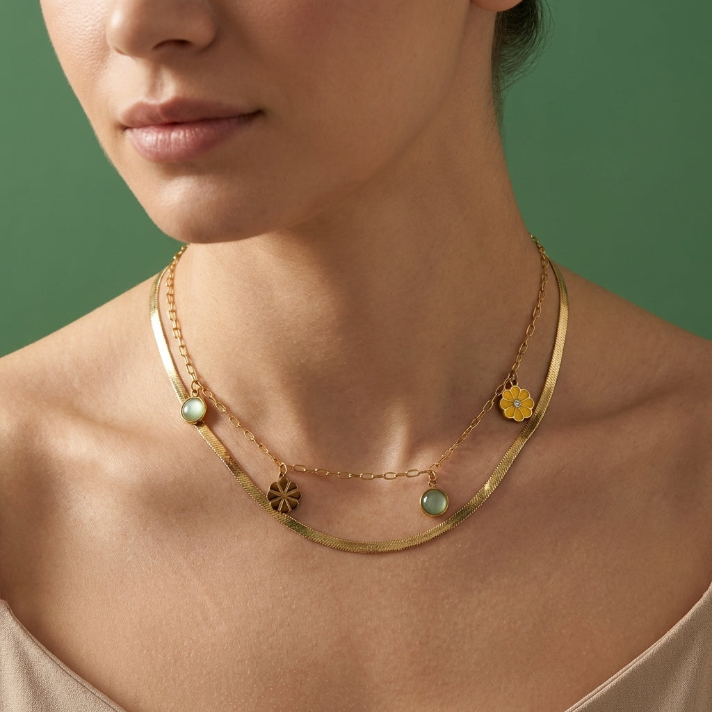 Collier FLORISNA – Acier inoxydable