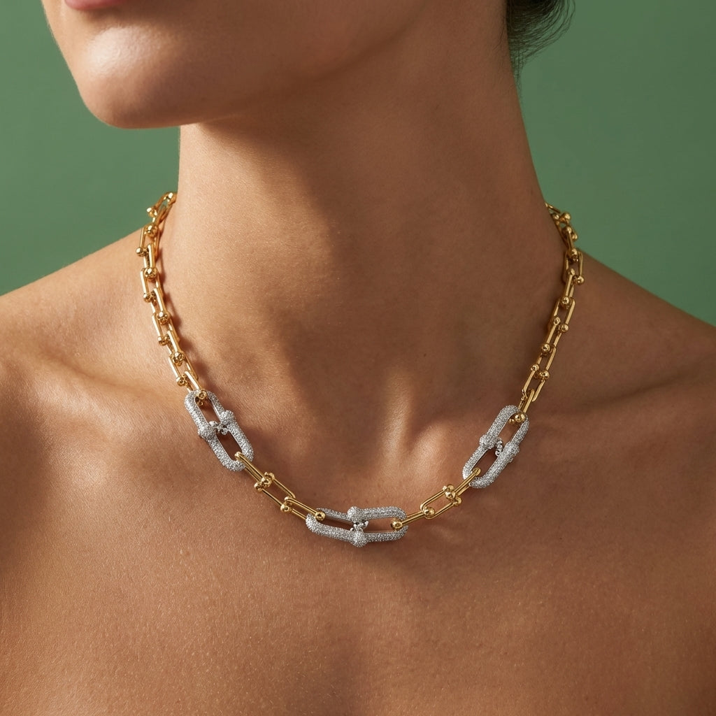 Parure tiffany - Acier Inoxydable