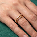 Bague solea - Acier Inoxydable garantie
