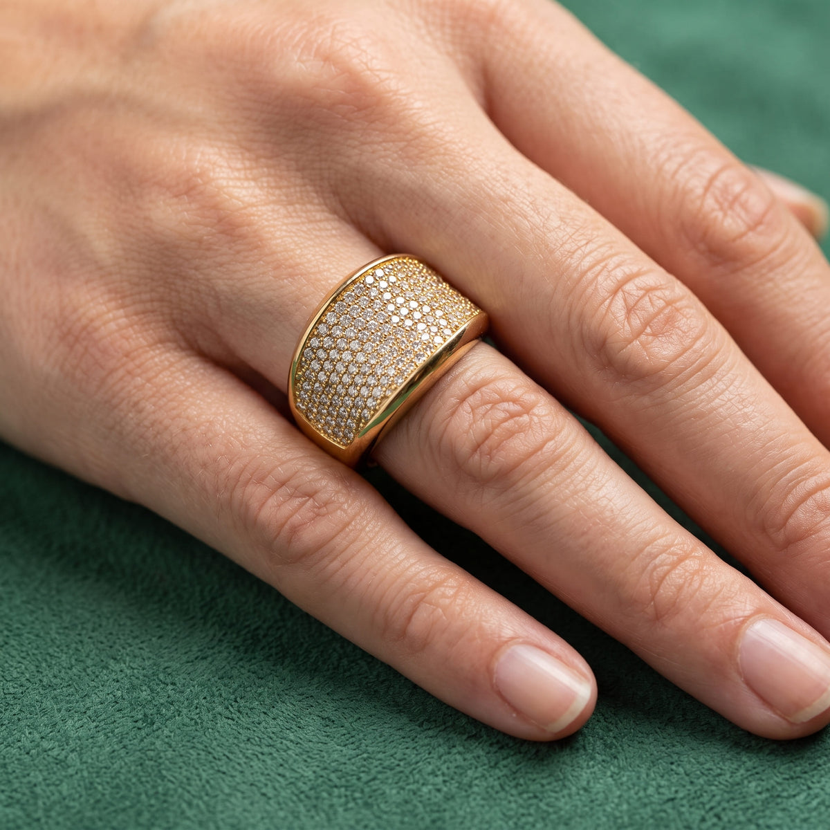 Bague Soleia - Plaqué or