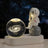 Veilleuse 3D en Forme de Boule de Cristal pour Astronaute