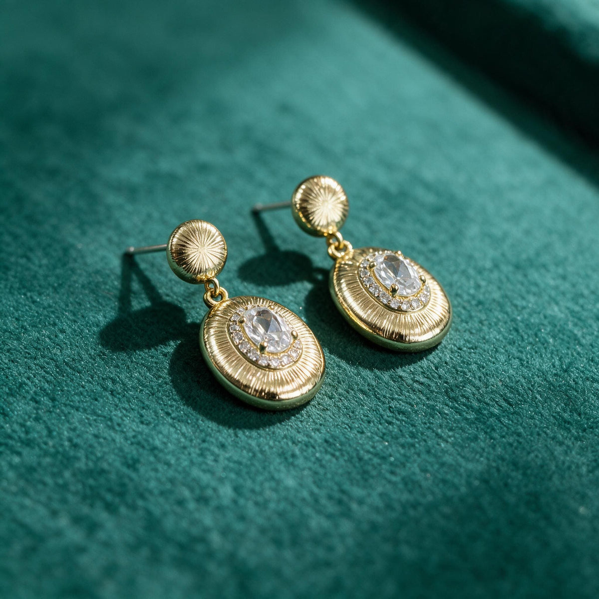 Boucles D'oreilles Flaminia - Plaqué Or