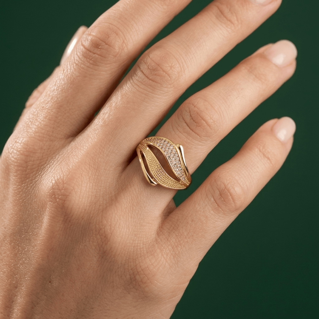 Bague Armonia - Plaqué Or OR