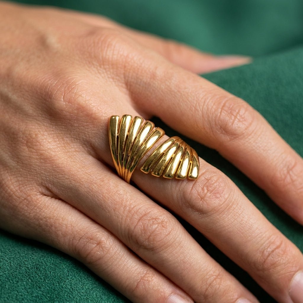Bague Fania - Acier Inoxydable