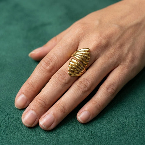 Bague Fania - Acier Inoxydable