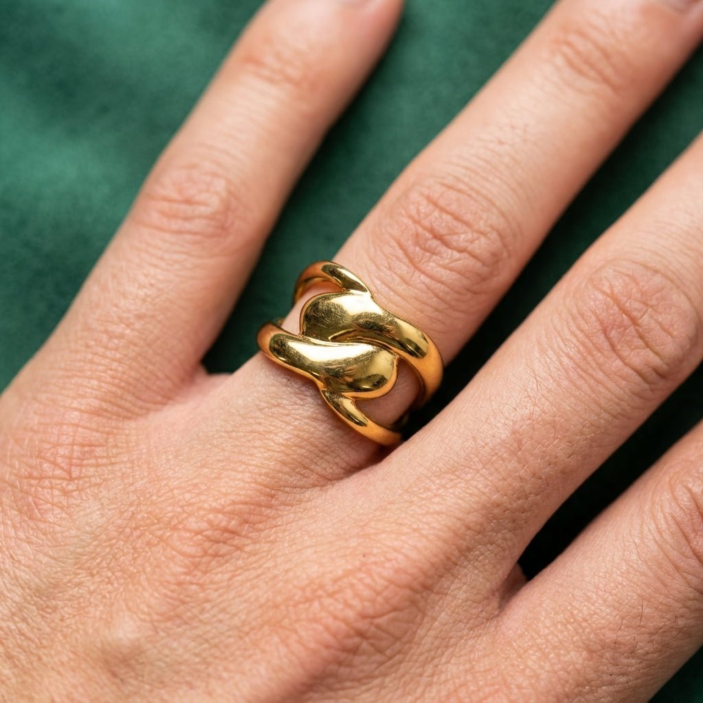 Bague Geona - Acier Inoxydable